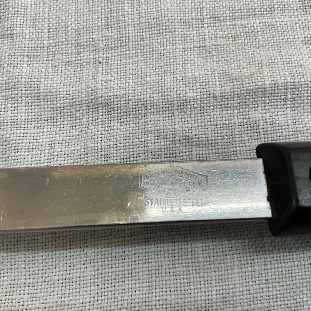Royal Brand Sharpcutter Vintage Stainless Steel Offset Wide Spatula Turner USA - Picture 5 of 5